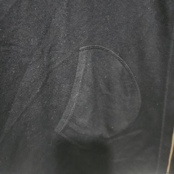 Autumn Cashmere Women's  Sweater Ponchos Shawl Size S Black 100% Cashmere - Picture 3 of 11